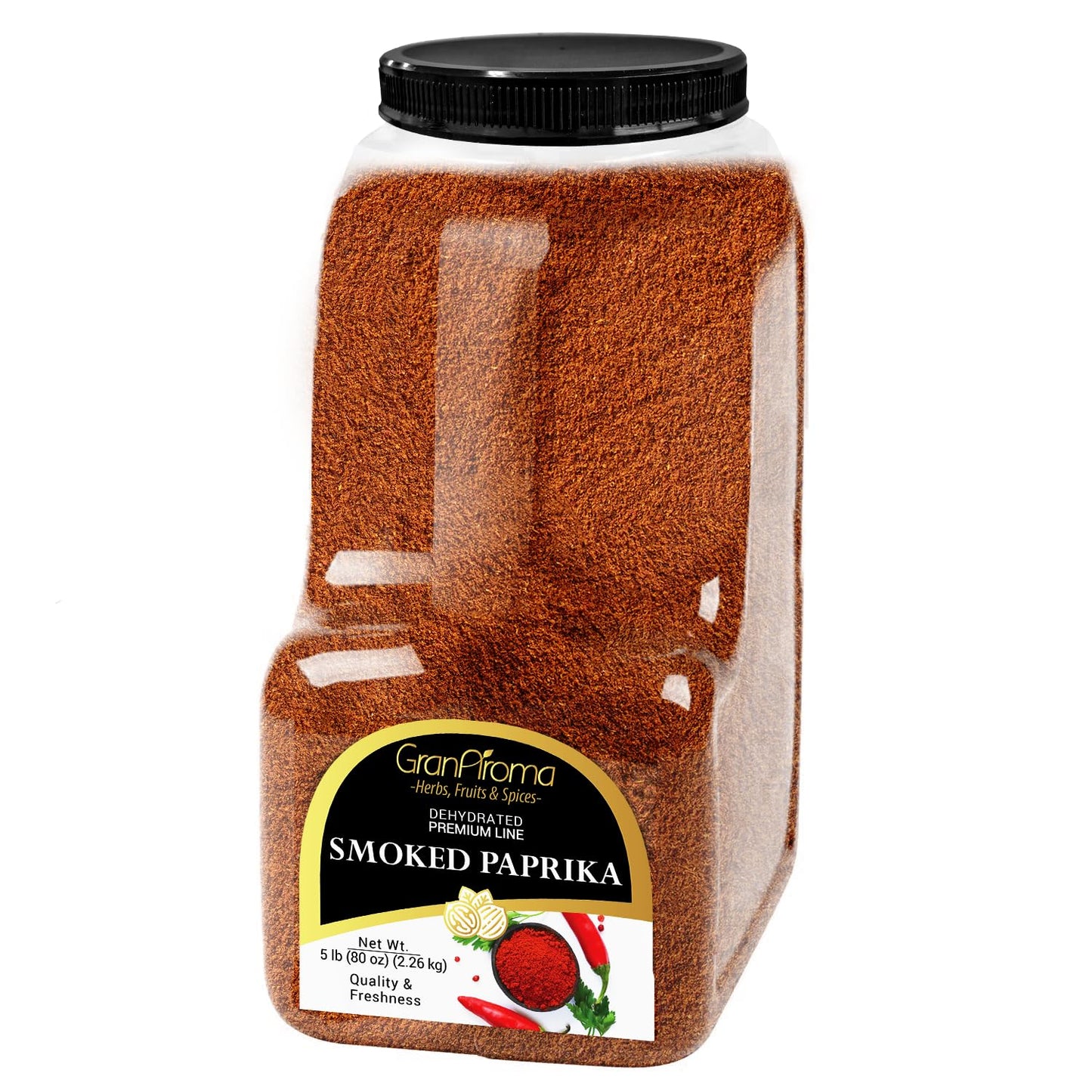 GranAroma Smoked Paprika Bulk Size for Bold Flavor in Cooking