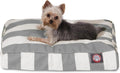 Rectangle Small Dog Bed 27x20x4 in - Washable, Non Slip Comfort