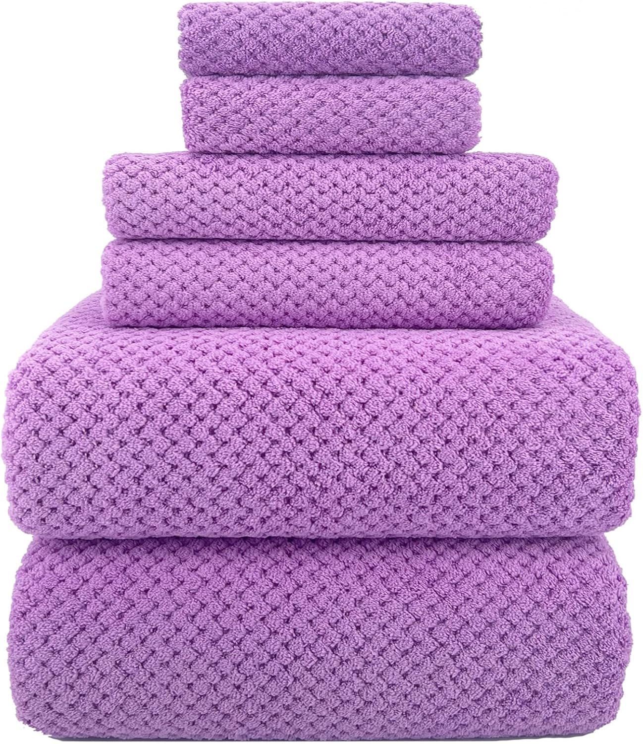 Oversized Bath Sheets Set of 6, Extra Large Soft Towels for Adults