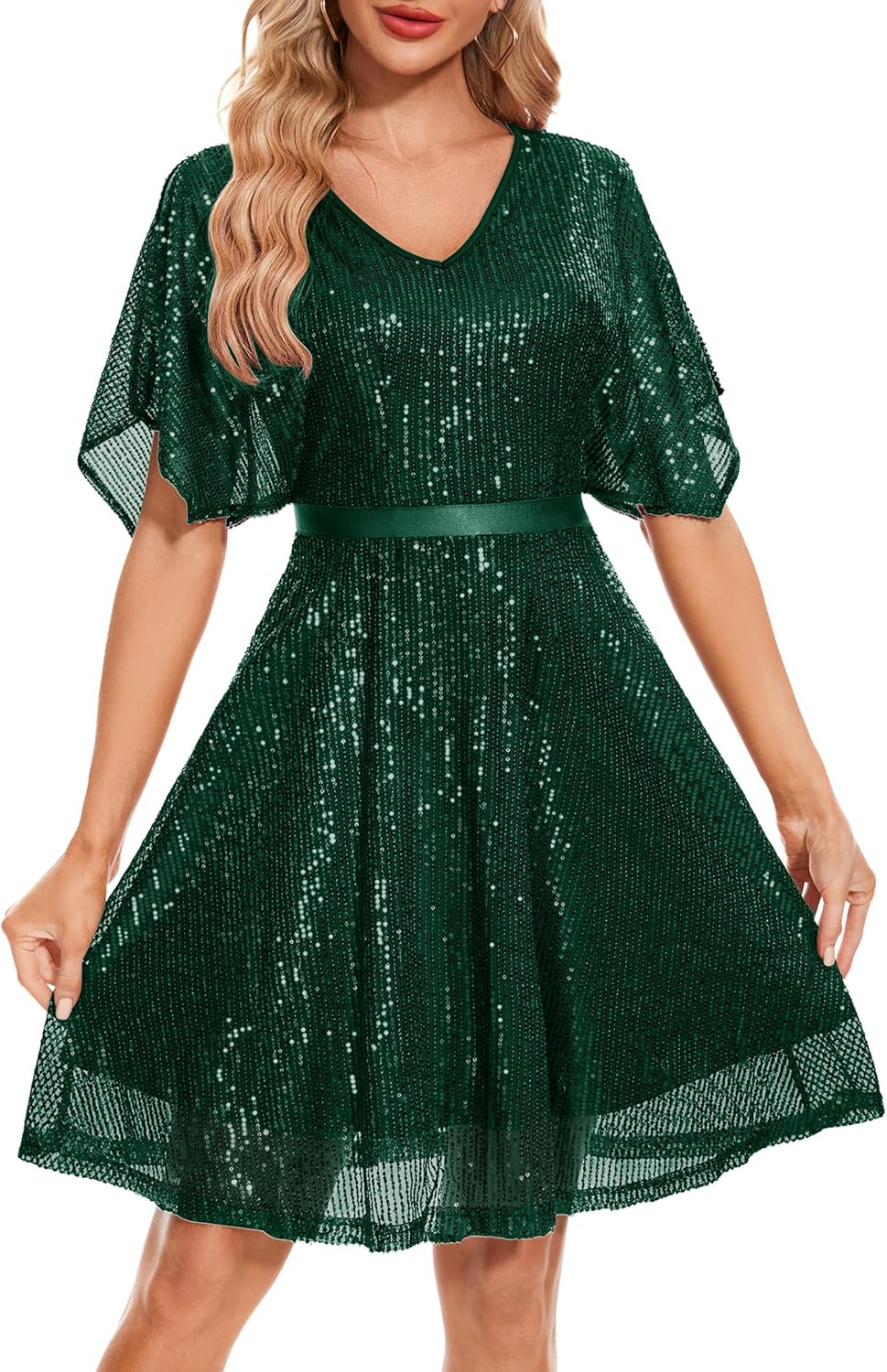 Wedtrend Women's Sparkly Sequin Dress for Stunning Nights Out