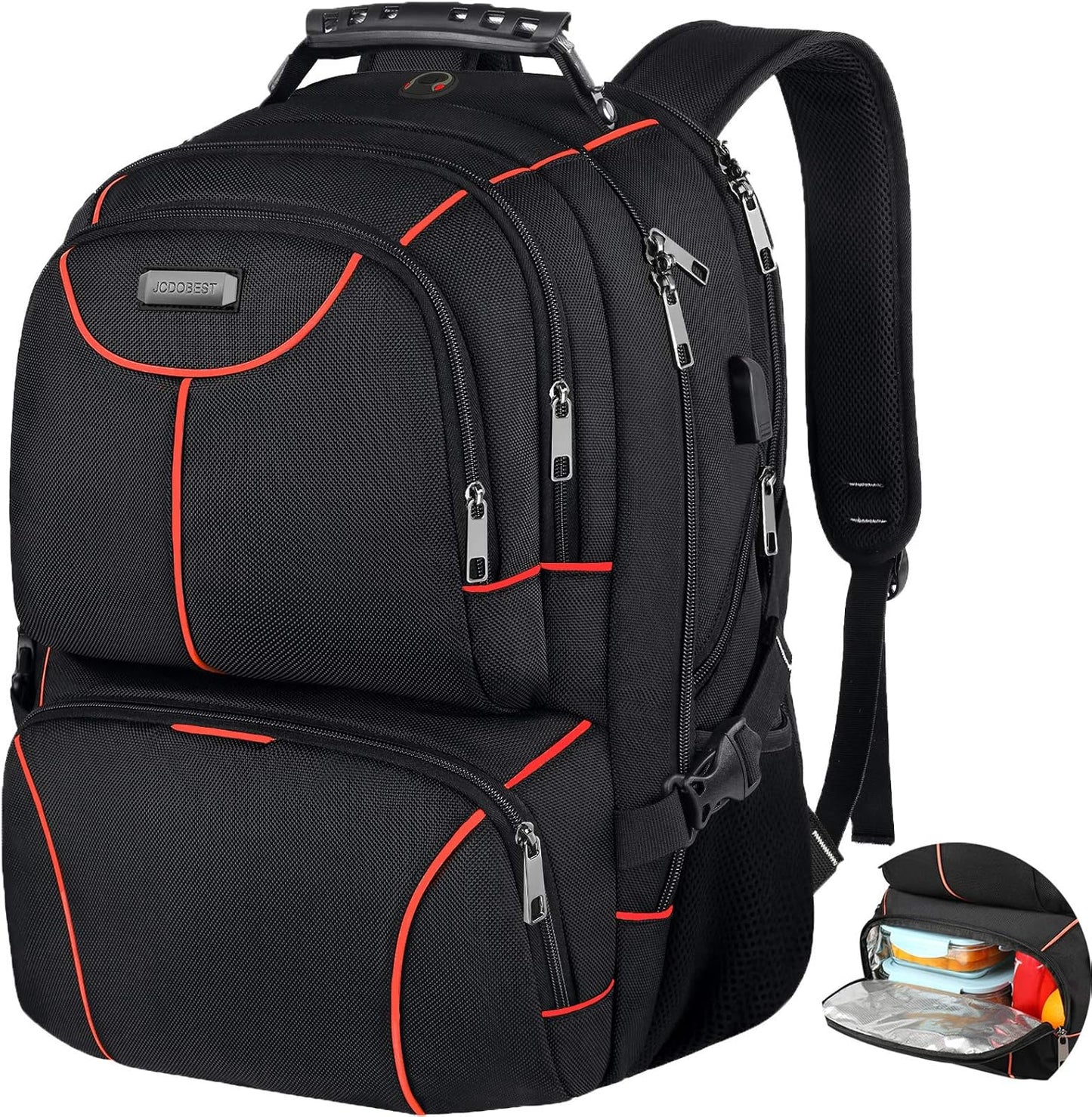 Insulated Cooler Lunch Bag Backpack for Travel and Work