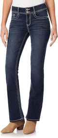 WallFlower Luscious Curvy Bootcut Mid-Rise Jeans - Flattering Fit 32