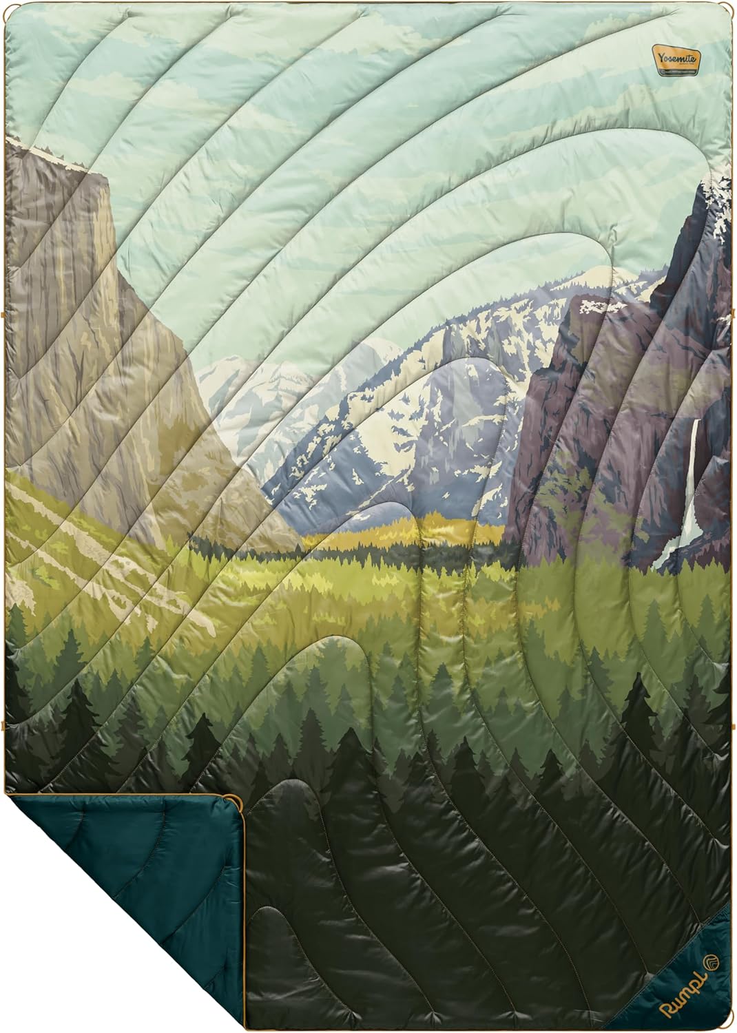 Rumpl Puffy Camping Blanket - Warm & Packable