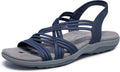 Skechers Reggae Slim Simply Stretch Sandal - Cushioned Casual Slide