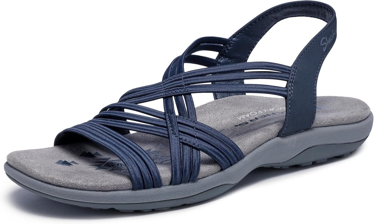 Skechers Women's Reggae Slim Simply Stretch Sandal Review