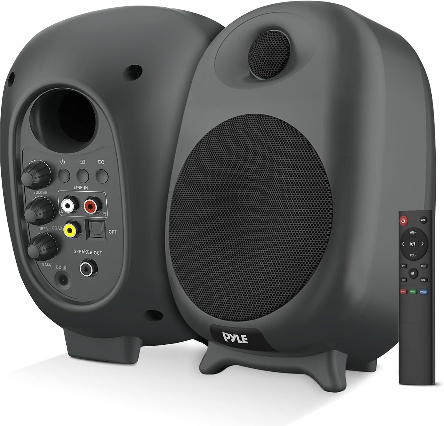 Immerse in HiFi Stereo: PYLE Bluetooth Speakers