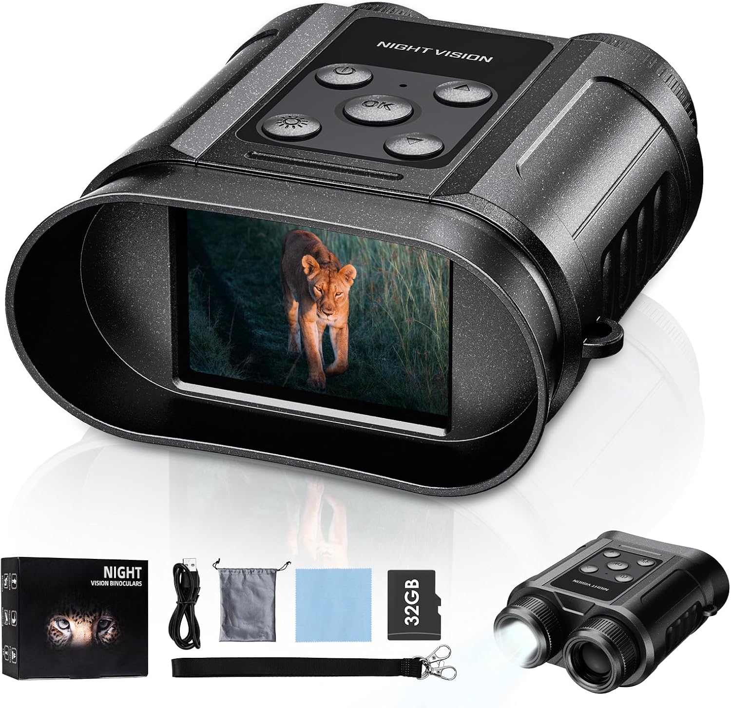 Tizycod Night Vision Goggles for Wildlife Watching & More
