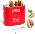 Nostalgia Coca-Cola Hot Dog Toaster - Toasts 2 Dogs & Buns Easily