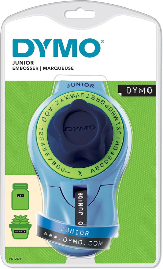 DYMO Junior Label Maker: Easy Manual Operation, Zero Batteries Needed!