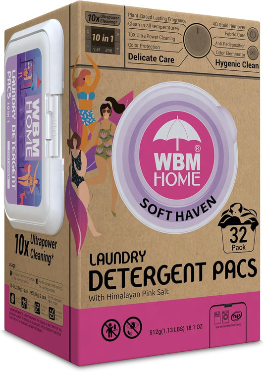 Home Laundry Pods for Undergarments with Soft Heaven Scent
