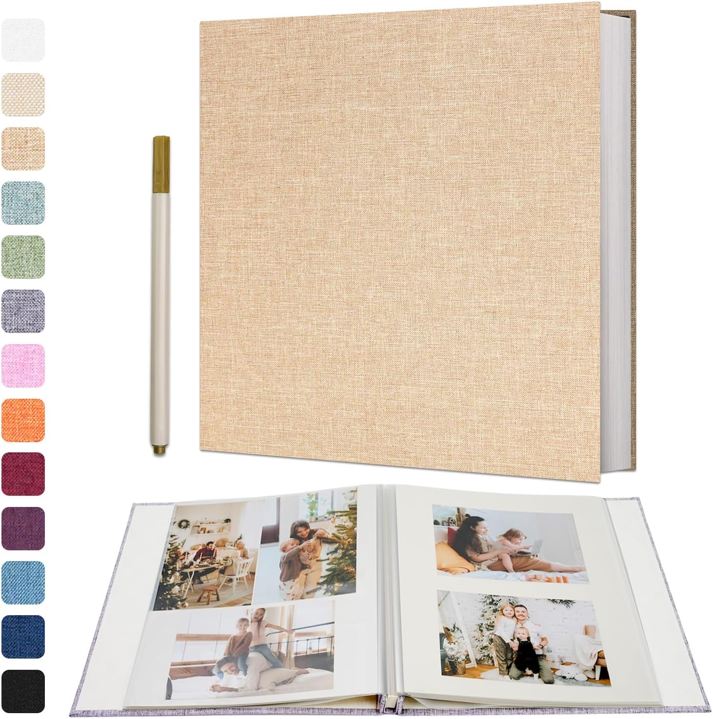 Vienrose Self Adhesive Photo Album for Scrapbooking Memories