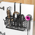 Hair Tool Organizer 3-in-1 Universal Hair Dryer Holder - Wall or Door
