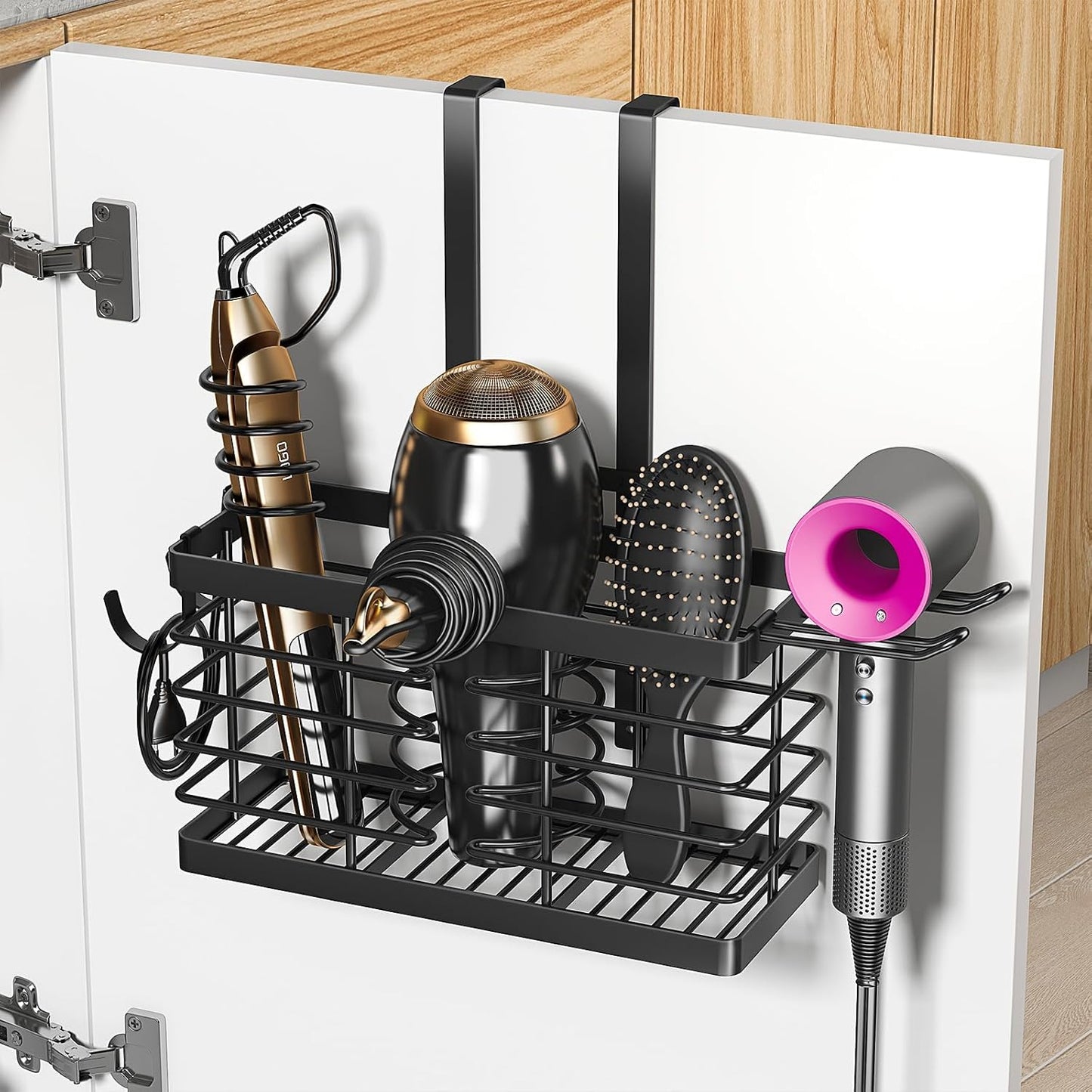 Universal Hair Tool Organizer - Stylish & Space-Saving!