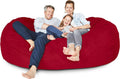 Lumaland Luxurious Giant 7ft Bean Bag Chair - Ultra Soft Relaxer