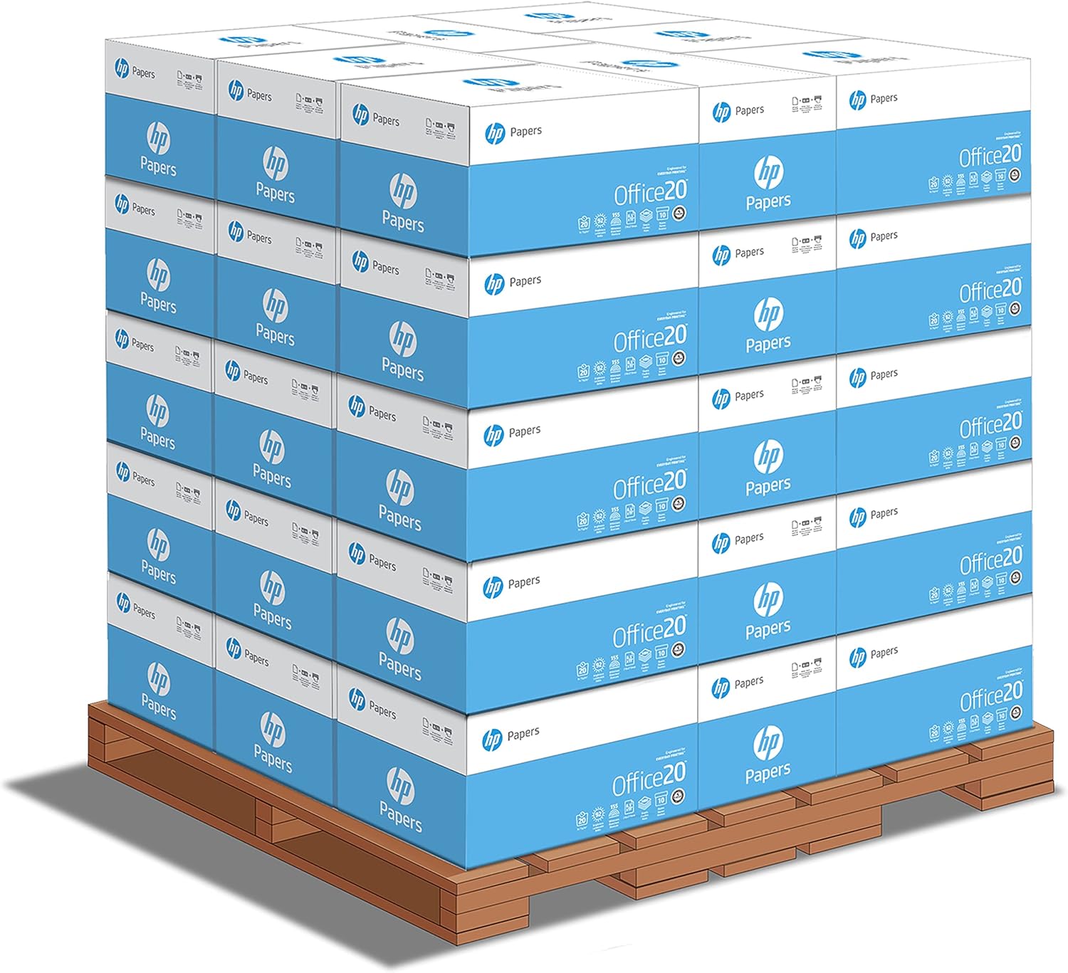 HP Printer Paper 8.5 x 11 Office 20 lb for High-Volume Printing