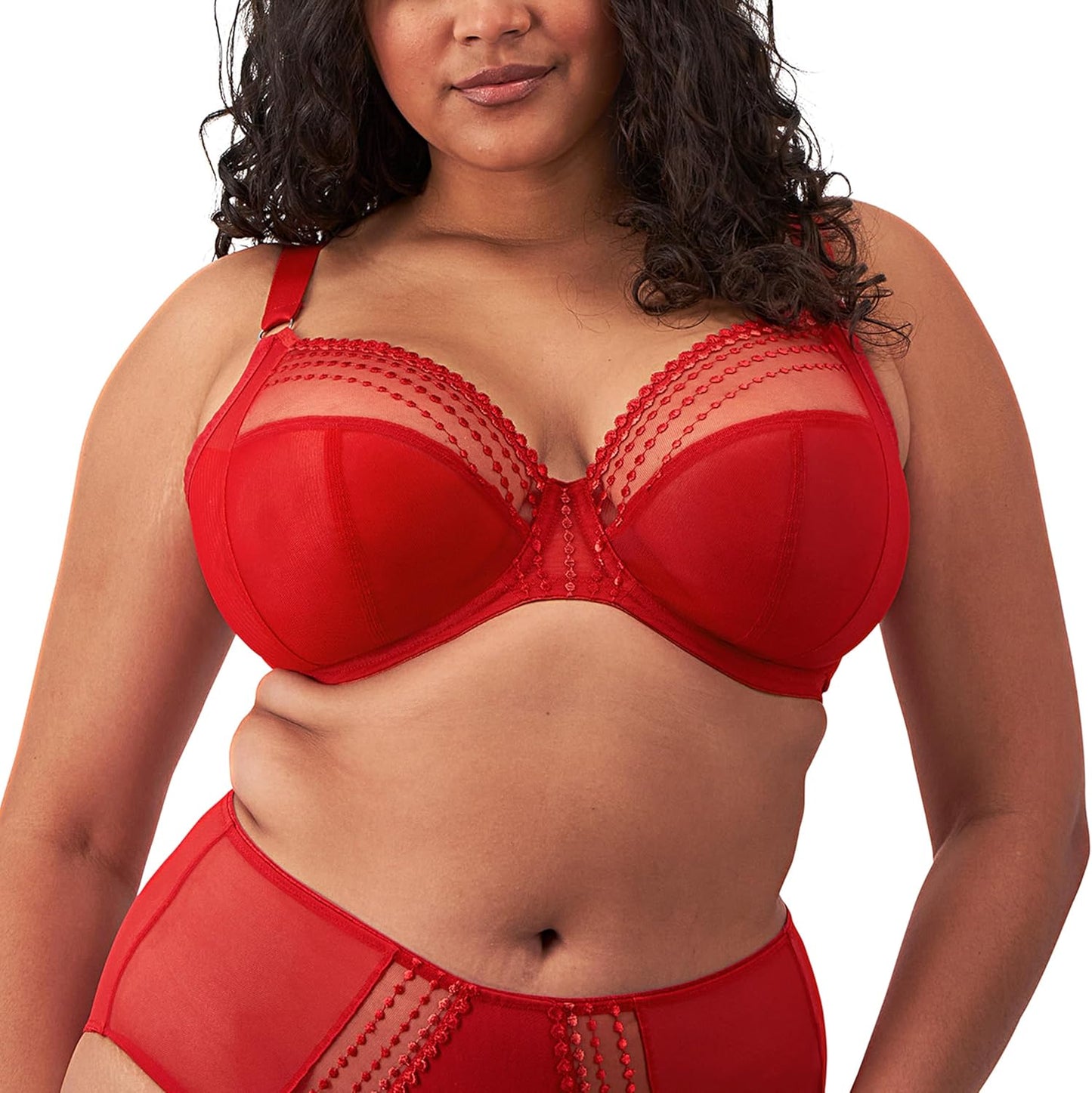 Elomi Womens Matilda Underwire Plunge Bra for Comfort and Style