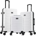 InUSA TREND Luggage 3-Piece Hardshell Set - Lightweight Spinner