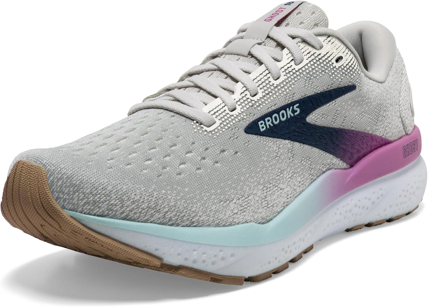Brooks Womens Ghost 16 Running Shoe for Smooth Comfort
