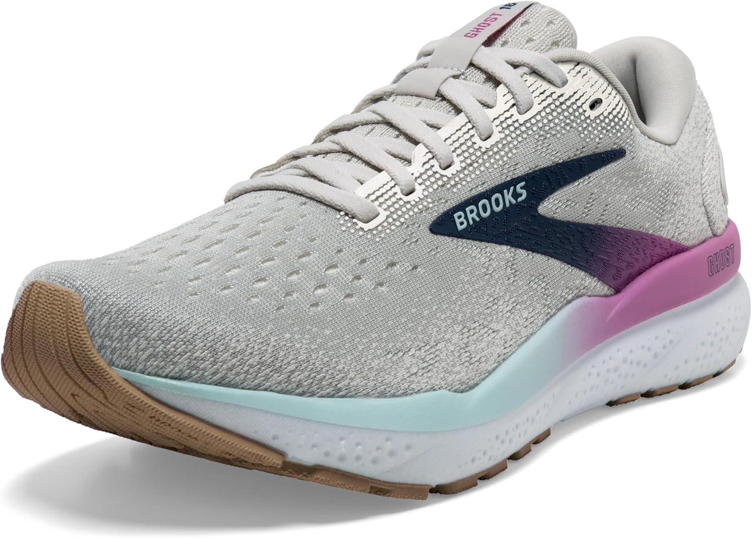 Brooks Womens Ghost 16 Running Shoe for Smooth Comfort
