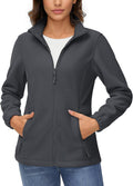 TACVASEN Women's Soft Fleece Jacket Lightweight Full Zip Sweatshirt in