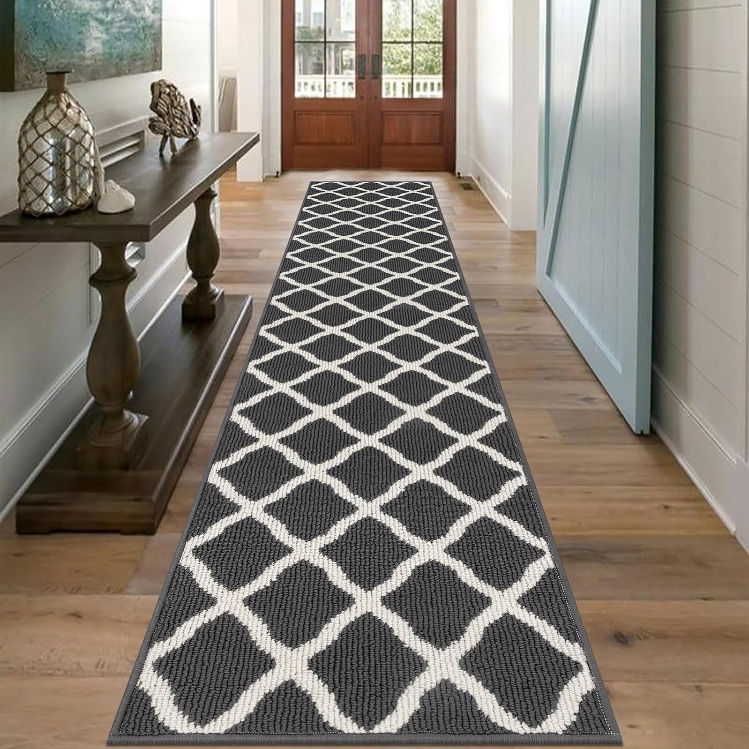 SHACOS Extra Long Hallway Runner Rug for Stylish Entryways
