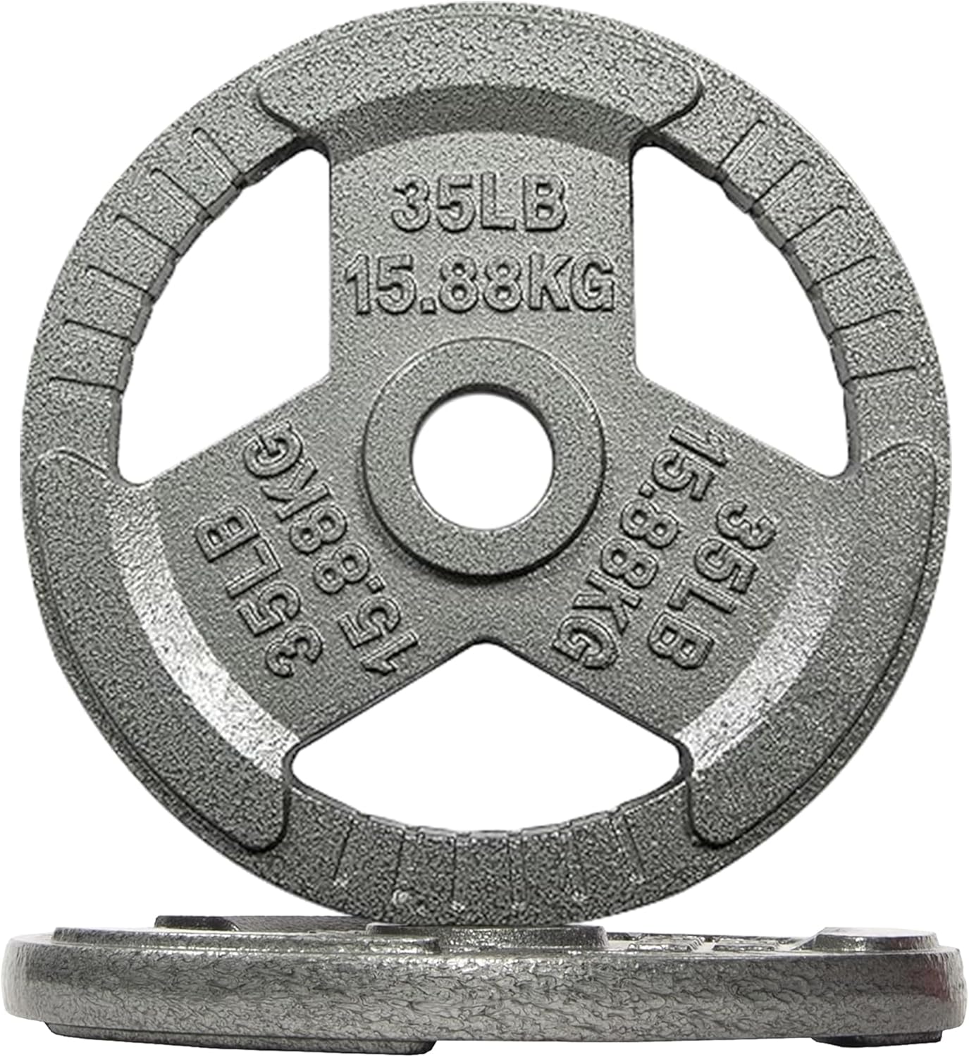 2-Inch Olympic Cast Iron Weight Plate for Strength Training