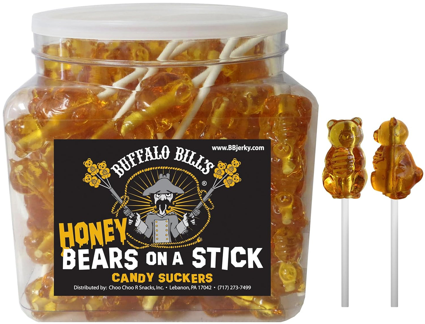 Buffalo Bills Honey Bears On A Stick - Sweet Treats for All