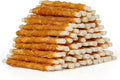 MON2SUN Dog Treats - 5 Inch Rawhide Twist Chicken Hide Sticks