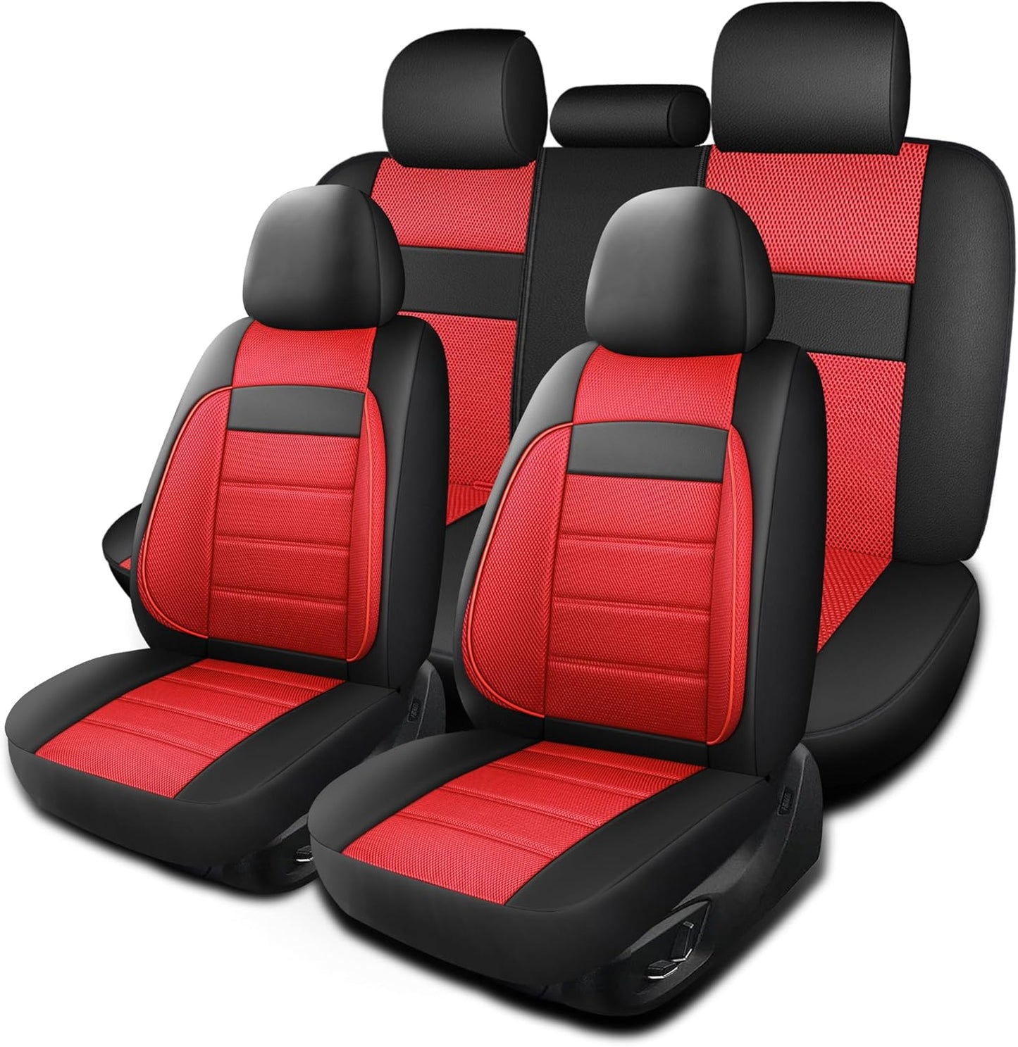 3D Foam Back Support Car Seat Covers - Universal Fit