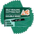 10 Pack Self Healing Cutting Mat 12 in x 18 in A3 - Durable