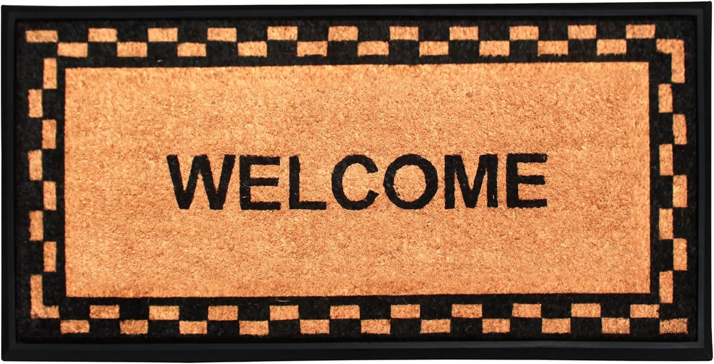 Durable Large Doormats for High Traffic Areas - 24in x 48in