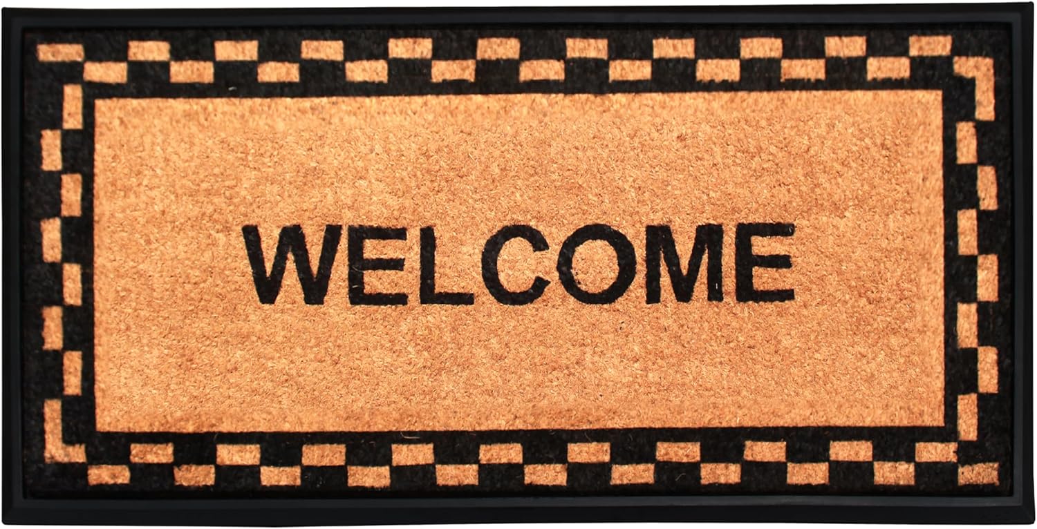 Durable Large Doormats for High Traffic Areas - 24in x 48in
