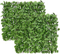 Expandable Faux Ivy Privacy Screen 22x120 in - Adjustable Balcony