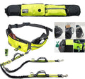 Hands Free Two Dogs Double Leash System - Reflective Bungee Leash
