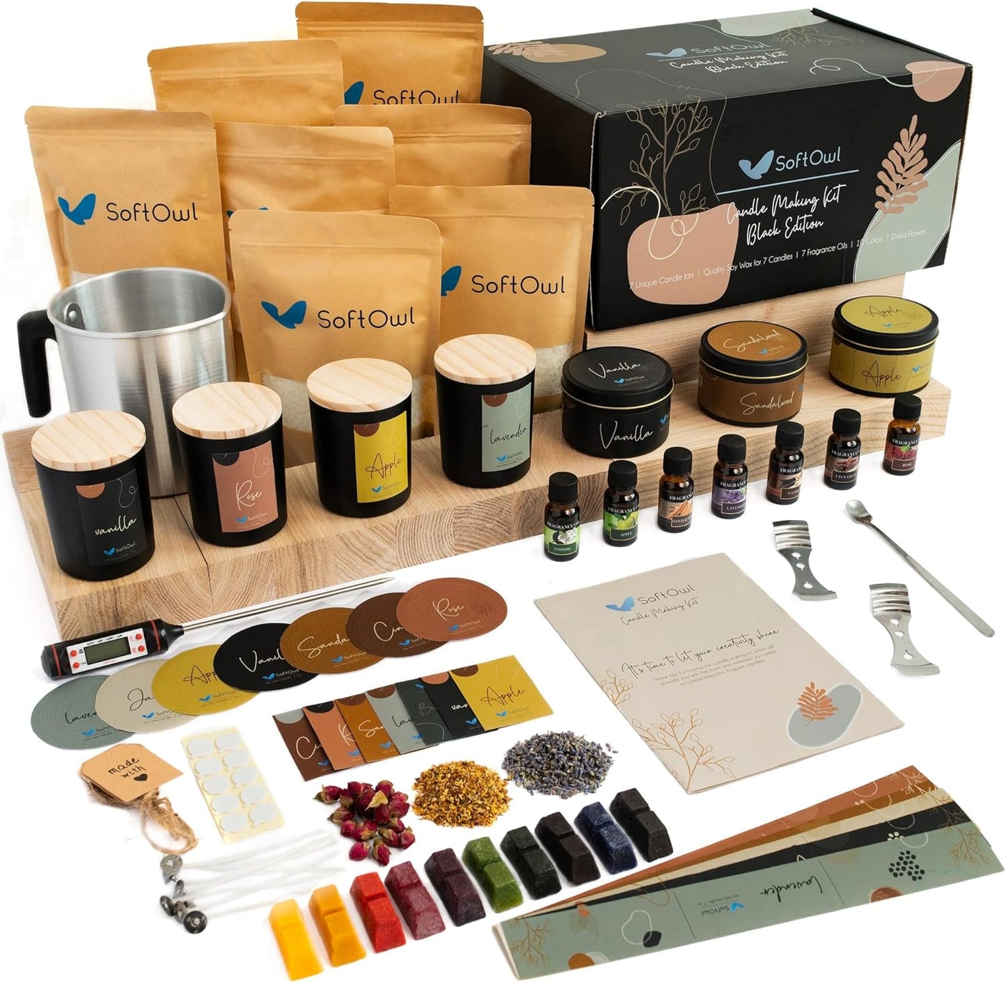 Premium Soy Candle Making Kit - Create Beautiful Candles
