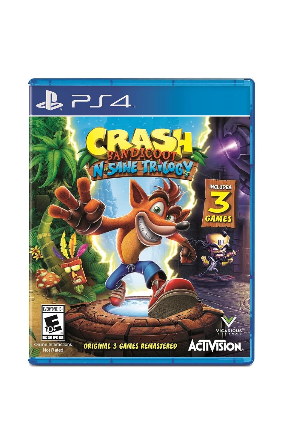 Crash Bandicoot N. Sane Trilogy for PlayStation 4 - Classic Fun