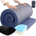HOMBYS Memory Foam Camping Mattress: Portable Comfort!