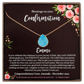 Personalized Confirmation Gifts for Girls Gemstone Necklace
