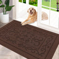 FONEYI Indoor Door Mat 32 in x 48 in - Low Profile Dirt Trapper