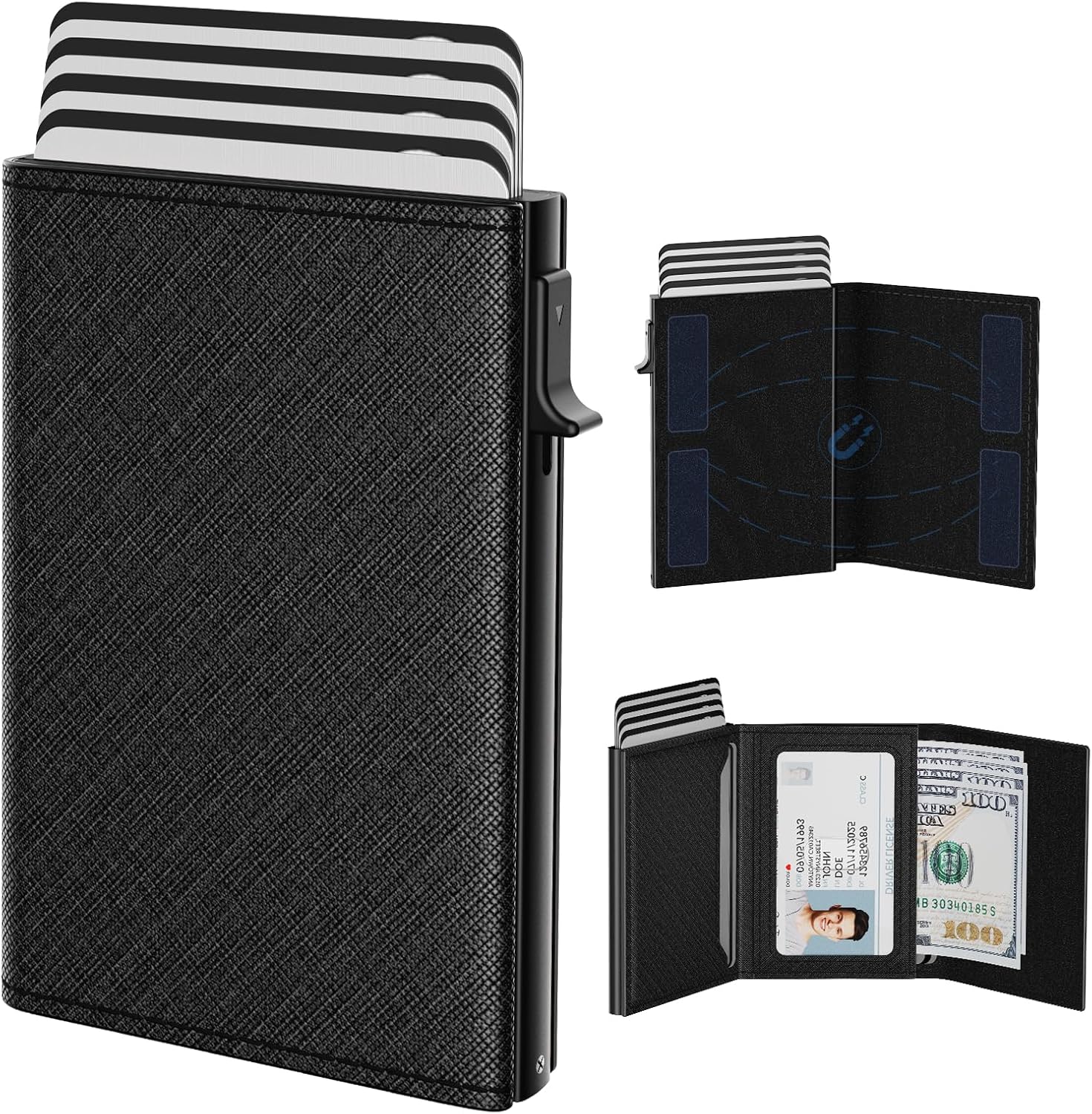 Typecase Womens Wallet Card Holder: Slim RFID Blocking Leather