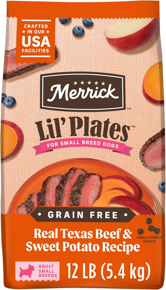 Merrick Lil Plates Grain Free Dry Dog Food for Small Dogs