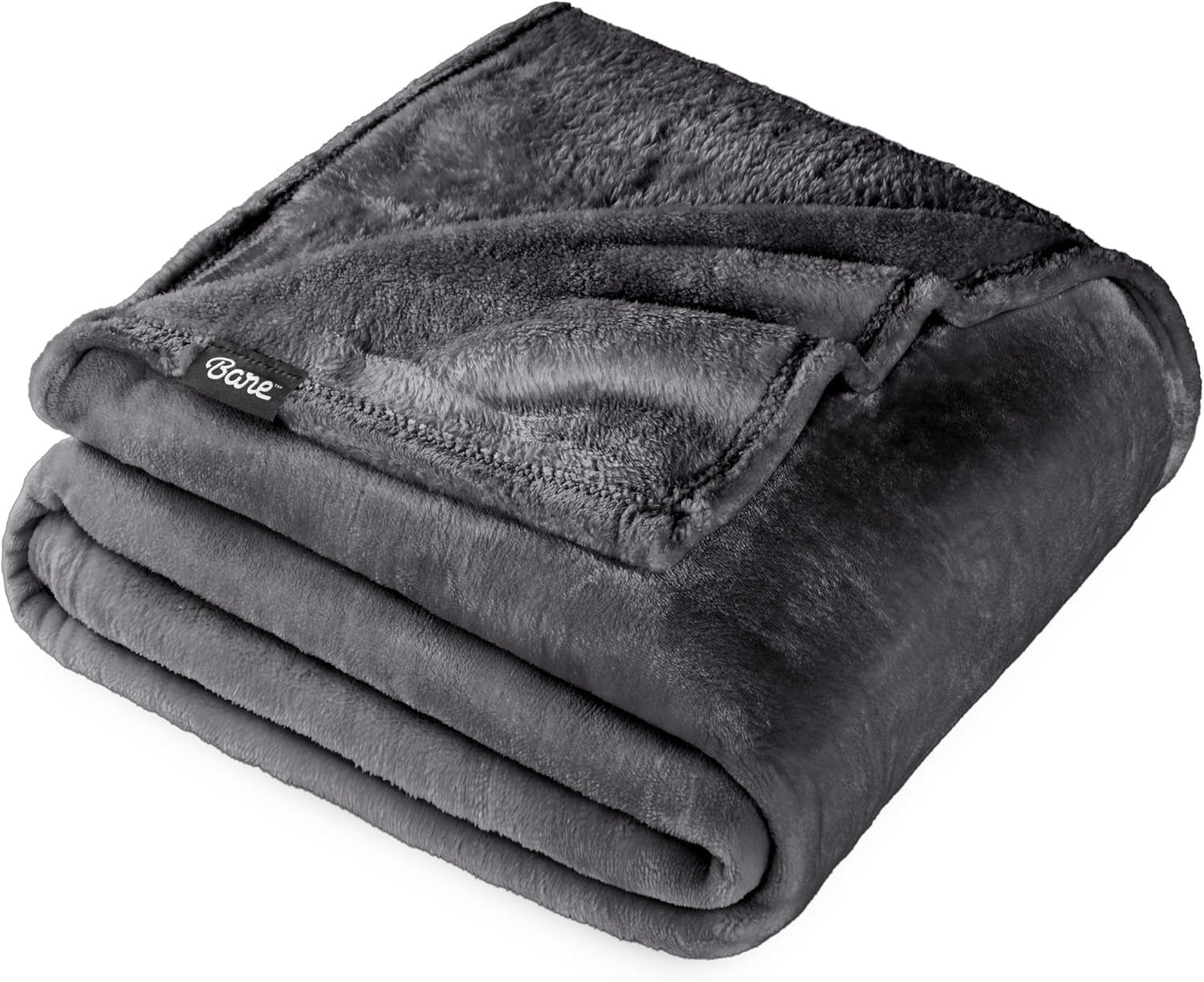 Bare Home King Size Microplush Fleece Blanket for Ultimate Comfort