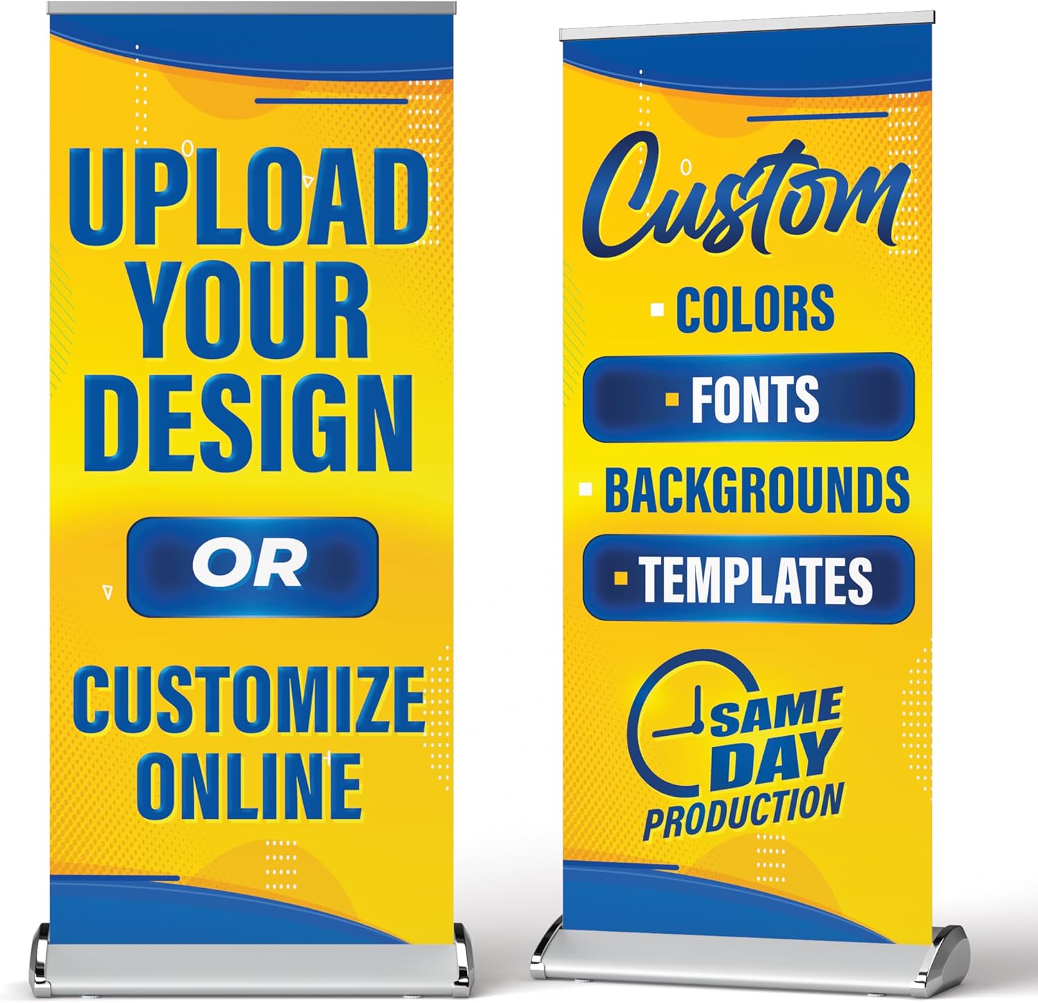 Custom Retractable Banner - 33x81 in Portable Advertising Solution