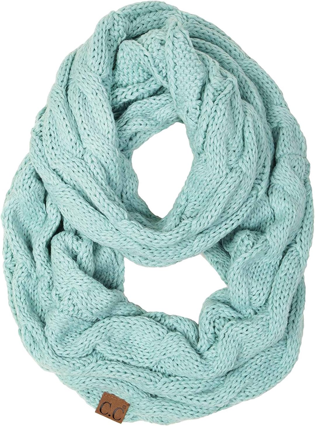 Funky Junque Infinity Scarf for Women - Cozy Winter Accessory