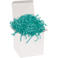 Crinkle Cut Paper Shred Filler Teal - Durable 10 lb Case