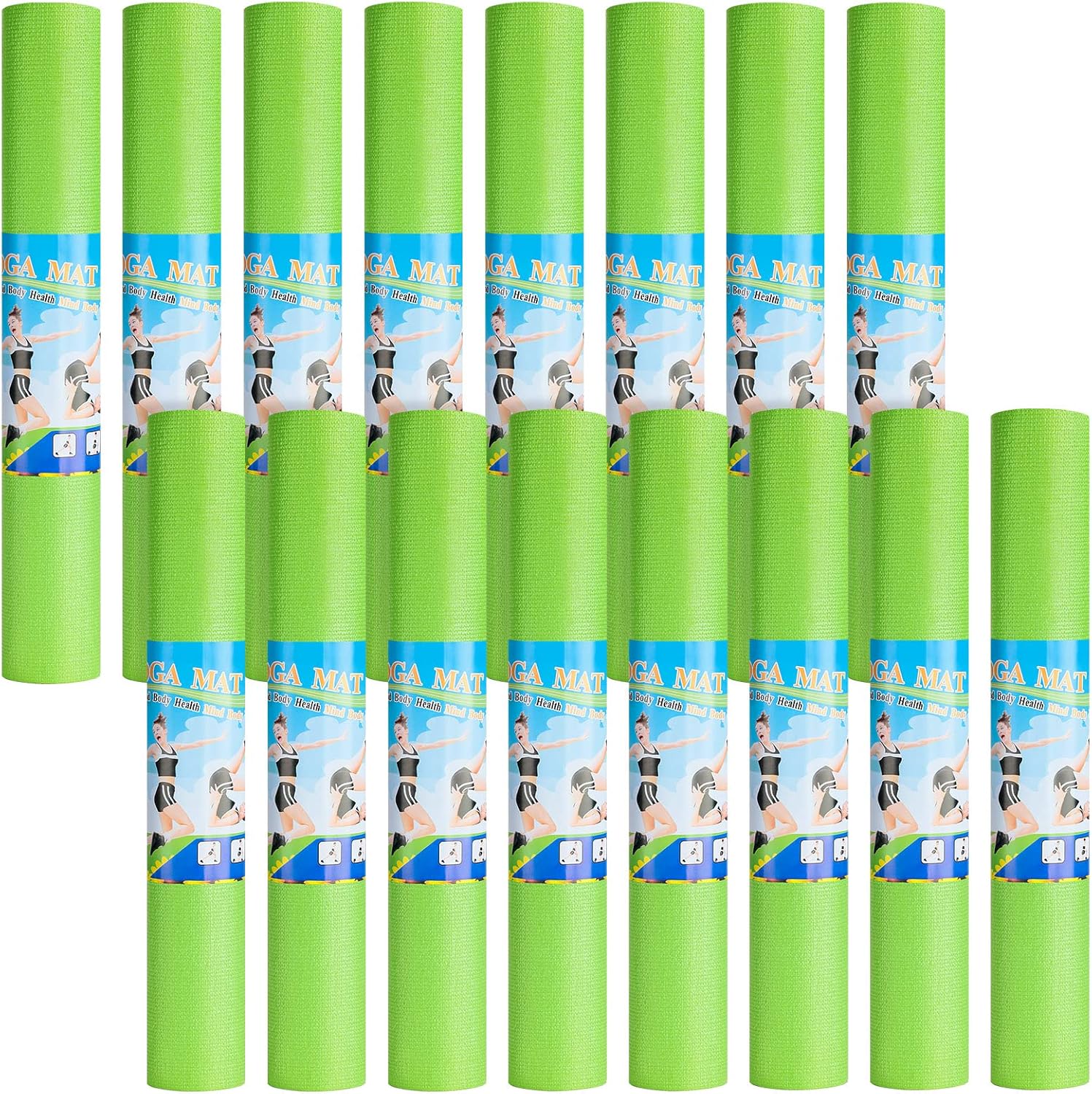 Non-Slip 3mm Thick Yoga Mat for Women - Funtery