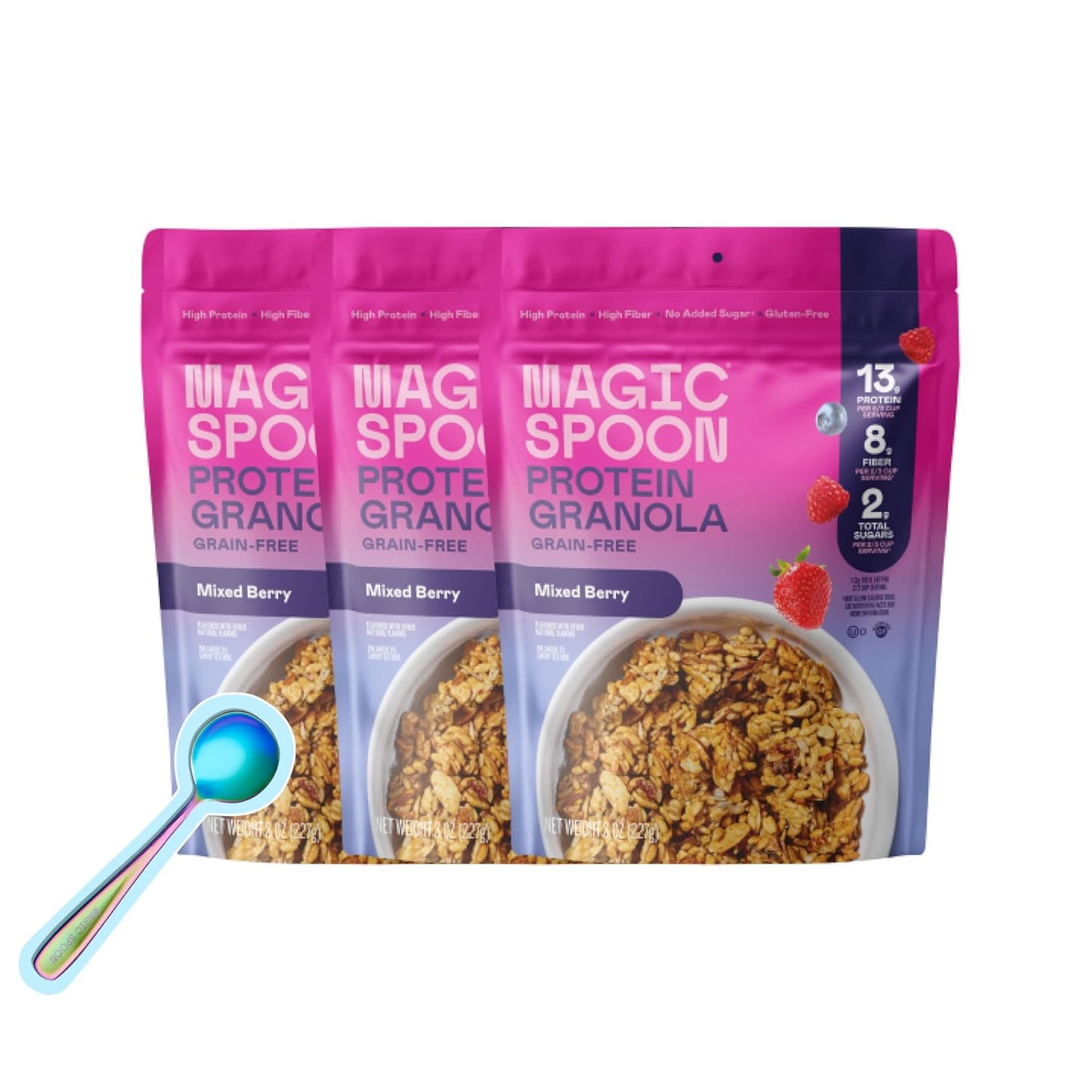 Magic Spoon Protein Granola - High Protein, Keto Friendly Snack