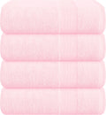 Belizzi Home 4 Pack Bath Towel Set 27x54 - Soft, Absorbent Hotel