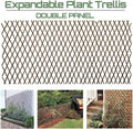 Glant Lattice Fence Expandable Willow Trellis - Flexible Climbing