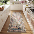 Runner Rug 2x6 Vibrant Tree of Life Patterned Washable Runner - Soft